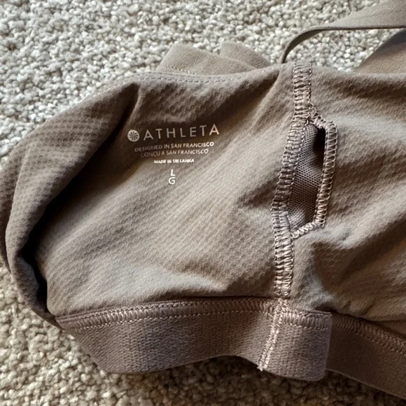 Athleta Women's Tan Tank Top - Picture 5 of 5